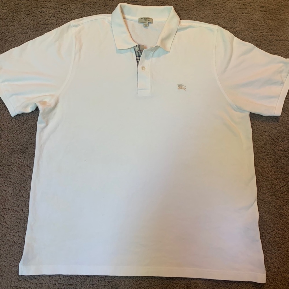 Burberry London Men’s Classic Fit 2 Button Polo
